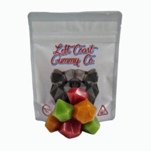 left coast gummies 150mg package