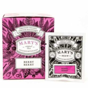 mary's wellness berry berry infused tea