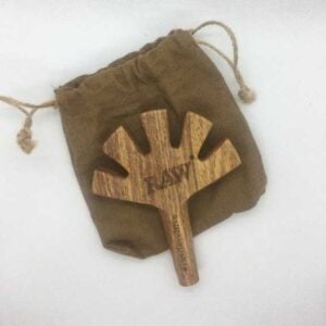 raw wooden cigarette holder