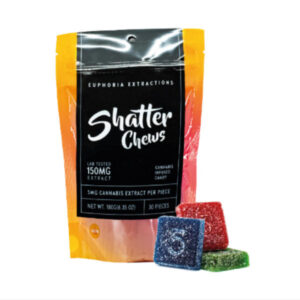 euphoria extractions shatter chews sativa