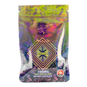Popeyes Extractions Mini-barres au chocolat noir infusé 100 mg THC