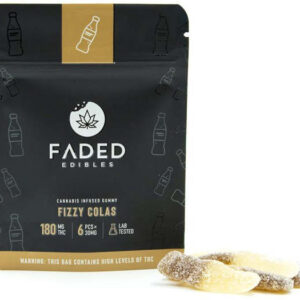 Comestibles délavés Paquet de bonbons gélifiés Fizzy Colas avec bonbons à l’avant