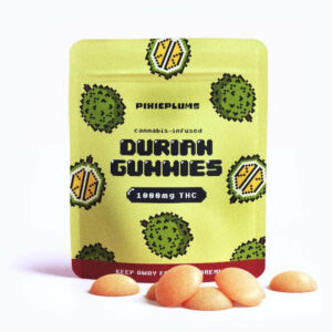 Paquet de gommes pixieplums durian