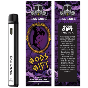 god's gift indica vape pen