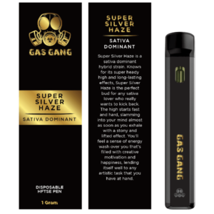 Stylo à vape et emballage Gand Super Silver Haze