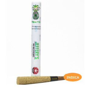 jeffery's pre-rolled indica blunt
