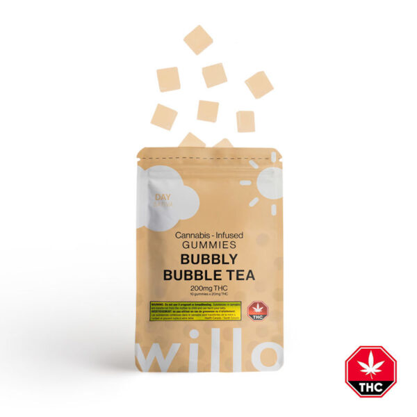 Willo Bubble Tea 200mg THC Gummies
