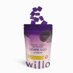 willo grape goo thc gummies