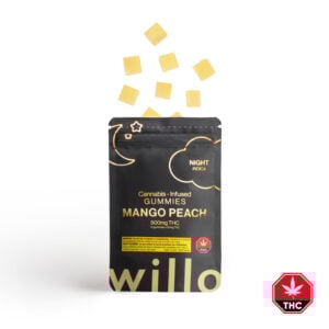 willo mango peach 500mg thc