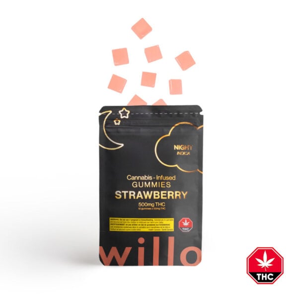 willo strawberry thc gummies