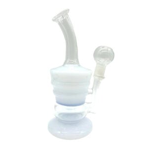 frosted white dab concentrate rig