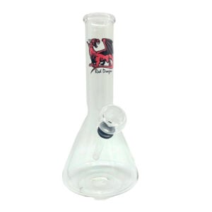 mini bong with red dragon motif
