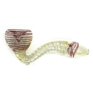 sherlock style pipe with red swirl
