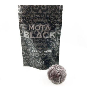 Emballage de sphère transparente noire MOTA 300mg