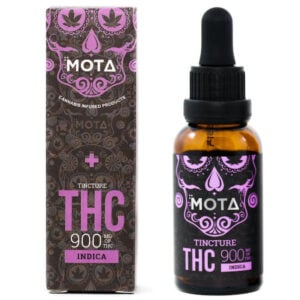 Bouteille de teinture Mota THC Indica