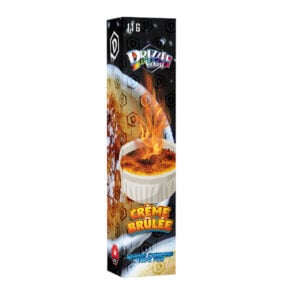 drizzle factory gem pod vape pen in creme brulee flavour