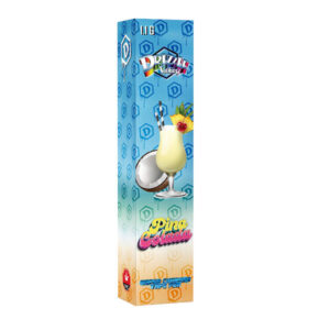 drizzle factory gem pod vape pen in pina colada flavour