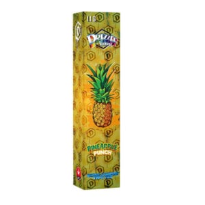 drizzle factory gem pod vape pen in pineapple punch flavour