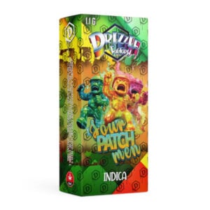 drizzle factory sour patch men packaging