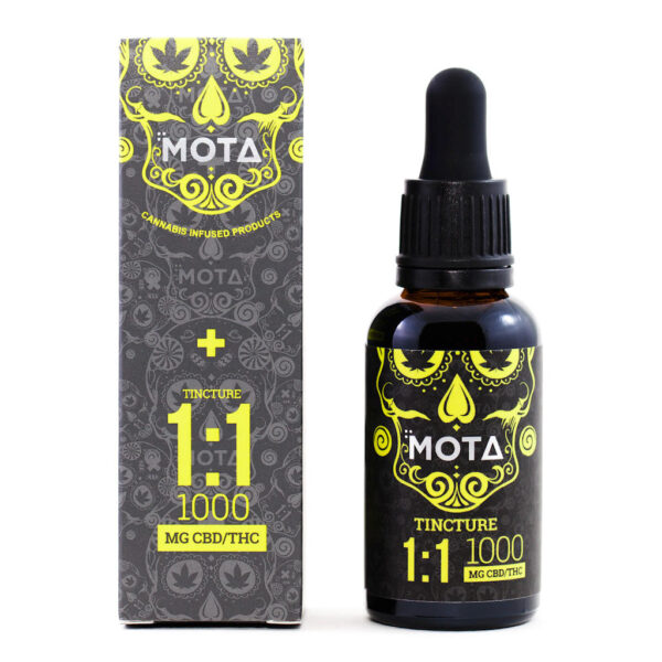 Teinture de Mota 1:1 CBD THC 1000 mg