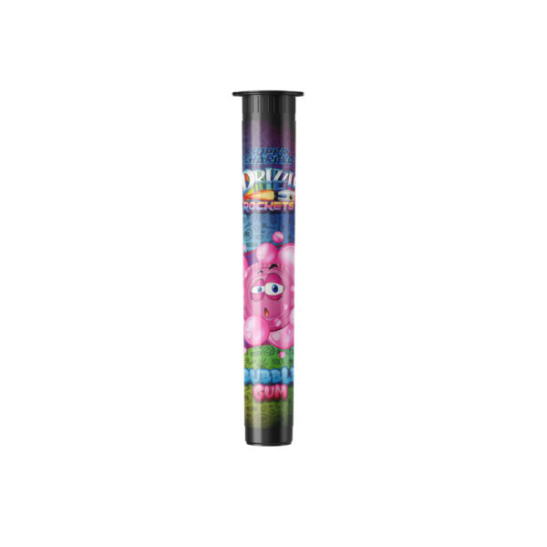 drizzle factory bubblegum flavoured moon rocket package