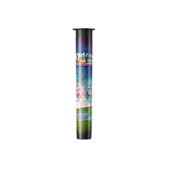 drizzle factory cotton candy flavoured moon rocket package