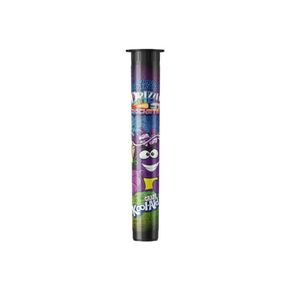 Drizzle Factory Moon Rocket dans l’emballage de boisson au raisin