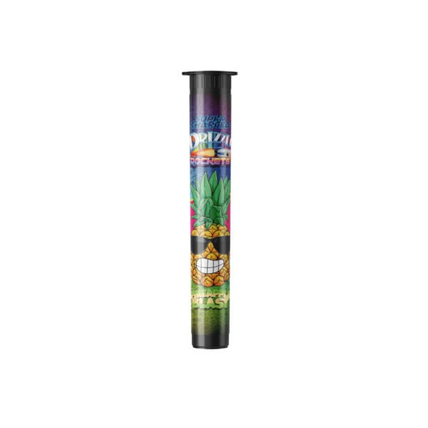 drizzle factory pineapple blast flavour moon rocket package