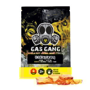 packaging of gas gang chemdawg strain shatter