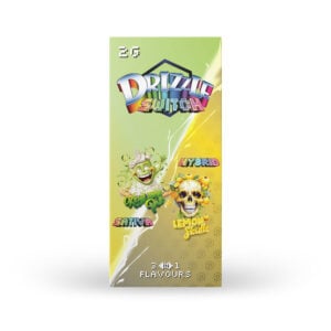 Emballage de Drizzle Factory Switch Vape dans les saveurs Keylime Pie et Lemon Skulls