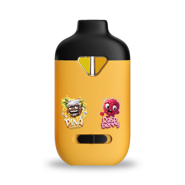 drizzle factory switch vape in pina colada and raspberry flavours