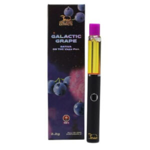 honey badger extracts d9 2.2mg vape in galacctic grape flavour